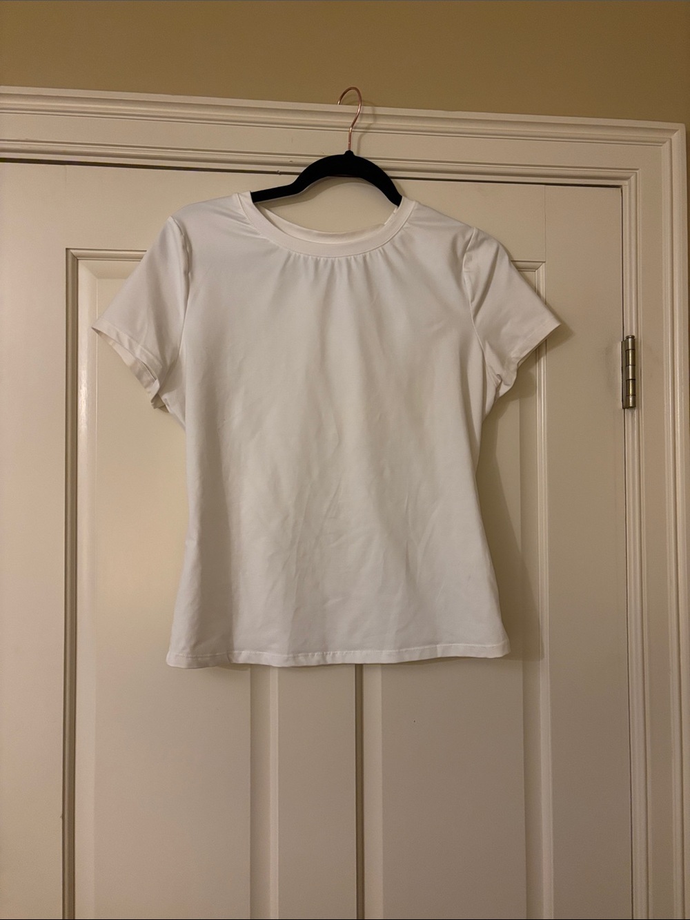 Classic Women's White Short-Sleeve Tee